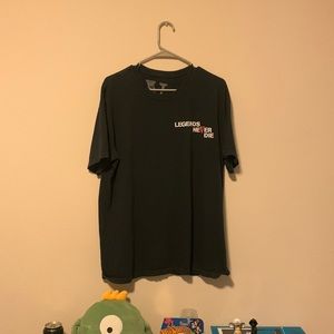 Vlone Juice WRLD collab Black on Orange
